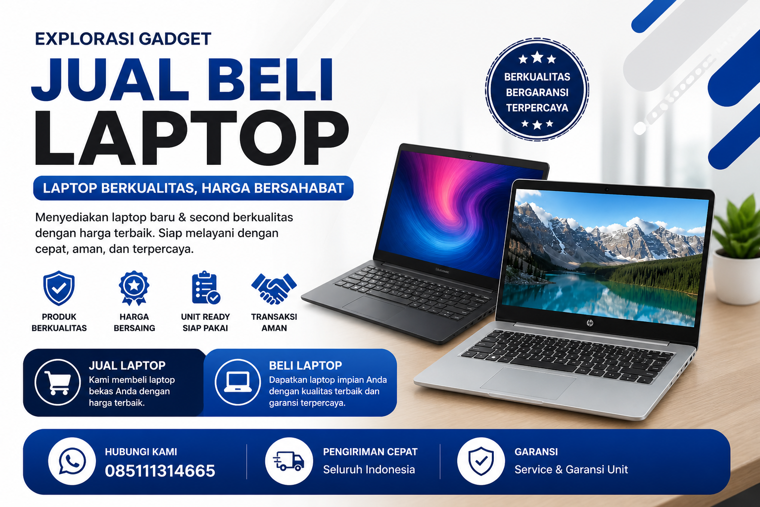 Jasa Maintenance & Jual Beli Laptop Profesional